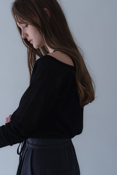 【5月13日(水)20:00〜 販売開始】オフショルコンビニット｜OFF-SHOULDER COMBINATION KNIT