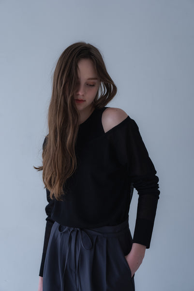 【5月13日(水)20:00〜 販売開始】オフショルコンビニット｜OFF-SHOULDER COMBINATION KNIT