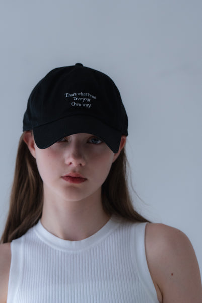 [Resale starts from 20:00 on Wednesday, May 15th] Logo cotton cap | LOGO COTTON CAP