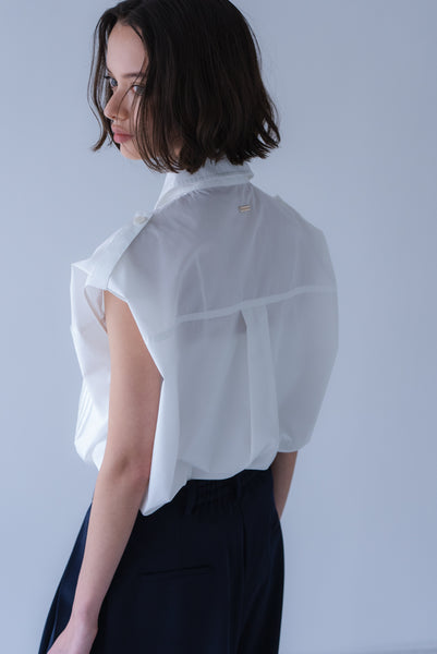 【6月22日(月)20:00〜 販売開始】2WAYピンタックシャツ｜2-WAY PINTUCK SHIRT