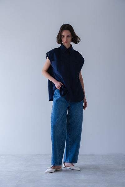 【6月22日(月)20:00〜 販売開始】2WAYピンタックシャツ｜2-WAY PINTUCK SHIRT