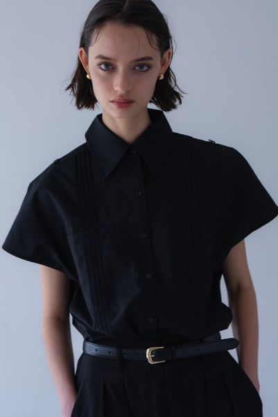 【6月22日(月)20:00〜 販売開始】2WAYピンタックシャツ｜2-WAY PINTUCK SHIRT