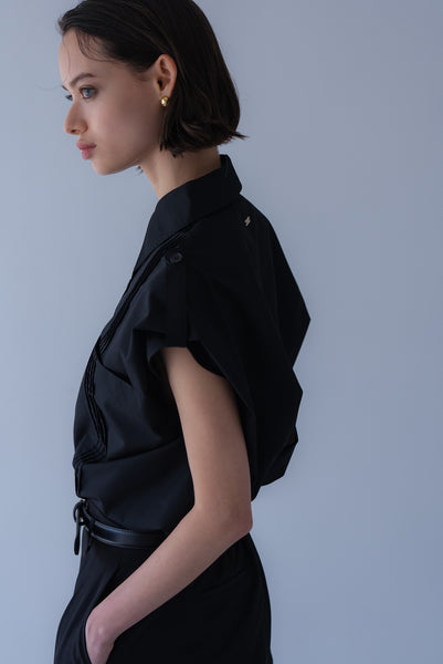 【6月22日(月)20:00〜 販売開始】2WAYピンタックシャツ｜2-WAY PINTUCK SHIRT