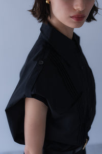 【人気完売品】regleam 2WAY ピンタックシャツ 2WAYピンタックシャツ｜2-WAY PINTUCK SHIRTの通販｜regleam