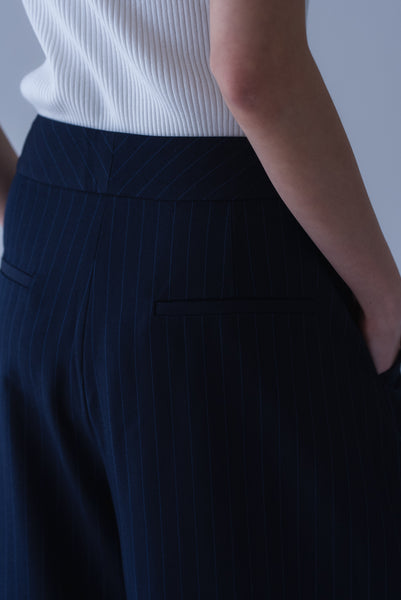 【6月22日(月)20:00〜 販売開始】ドレープストライプパンツ｜DRAPE STRIPED PANTS