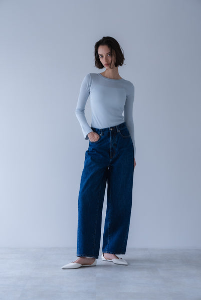 【7月3日(金)12:00〜 受注予約開始】フレアスリーブリブニット｜FLARED SLEEVE RIB KNIT
