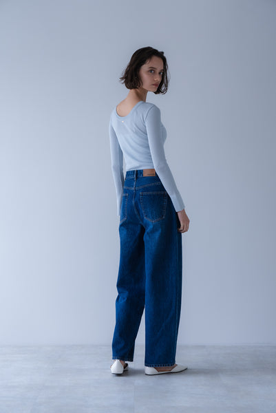 【7月3日(金)12:00〜 受注予約開始】フレアスリーブリブニット｜FLARED SLEEVE RIB KNIT