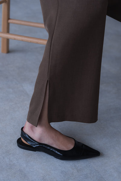 【7月23日(木)20:00〜 販売開始】スリットフレアパンツ｜SLIT FLARE PANTS