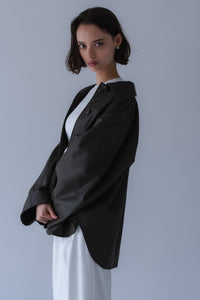エコレザーシャツジャケット｜ECO LEATHER SHIRT JACKETの通販｜regleam