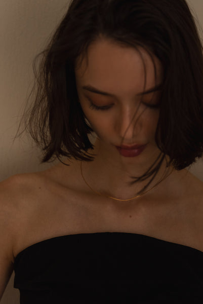 【7月17日(金)12:00〜 受注予約開始】フラットチェーンネックレス｜FLAT CHAIN NECKLACE