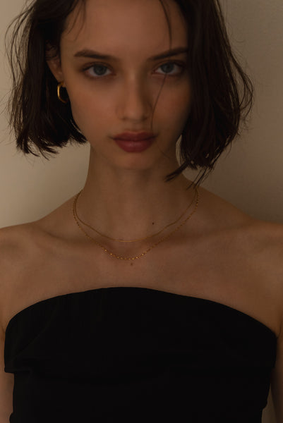 【7月17日(金)12:00〜 受注予約開始】フラットチェーンネックレス｜FLAT CHAIN NECKLACE