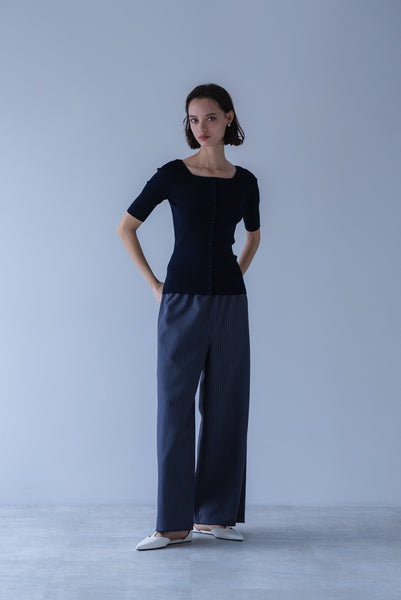 【8月18日(火)20:00〜 販売開始】スクエア2WAYニット｜SQUARE NECK 2WAY KNIT