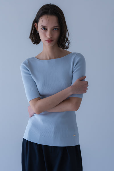 【8月18日(火)20:00〜 販売開始】スクエア2WAYニット｜SQUARE NECK 2WAY KNIT