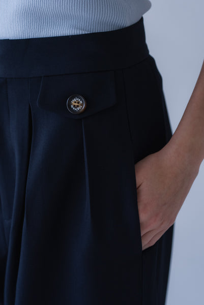 【2026年9月 POPUP】ウエストタブタックパンツ｜WAIST TAB TUCK PANTS