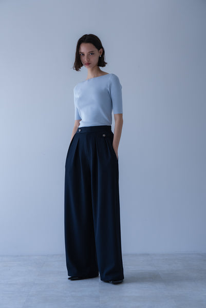 【2026年9月 POPUP】ウエストタブタックパンツ｜WAIST TAB TUCK PANTS