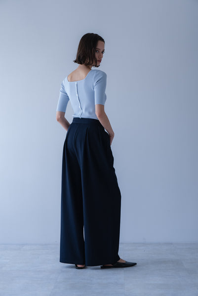 【2026年9月 POPUP】ウエストタブタックパンツ｜WAIST TAB TUCK PANTS