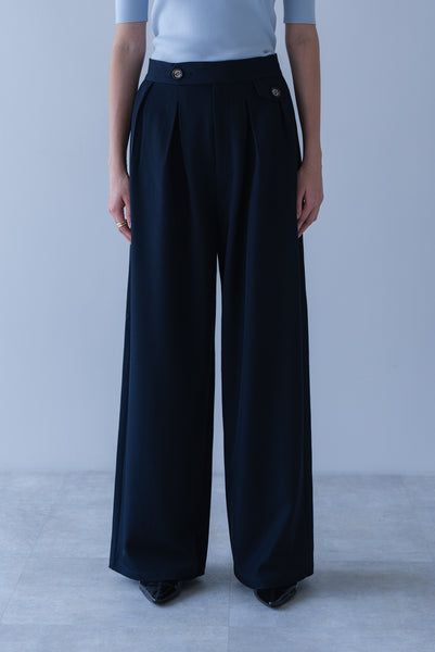 【2026年9月 POPUP】ウエストタブタックパンツ｜WAIST TAB TUCK PANTS