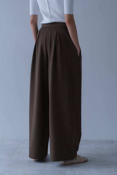 【2026年9月 POPUP】ウエストタブタックパンツ｜WAIST TAB TUCK PANTS