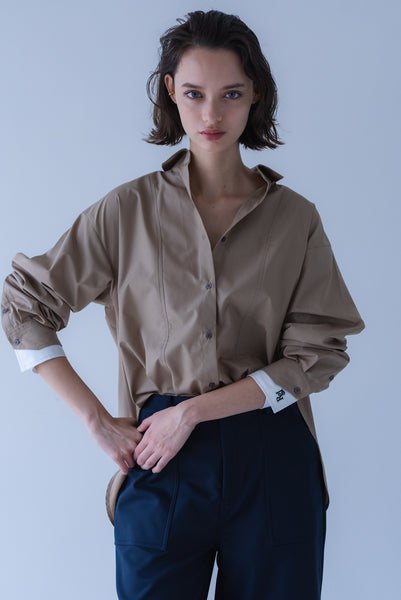 【2026年9月 POPUP】レイヤードスキッパーシャツ｜LAYERED SKIPPER SHIRT