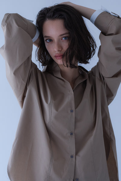 【2026年9月 POPUP】レイヤードスキッパーシャツ｜LAYERED SKIPPER SHIRT