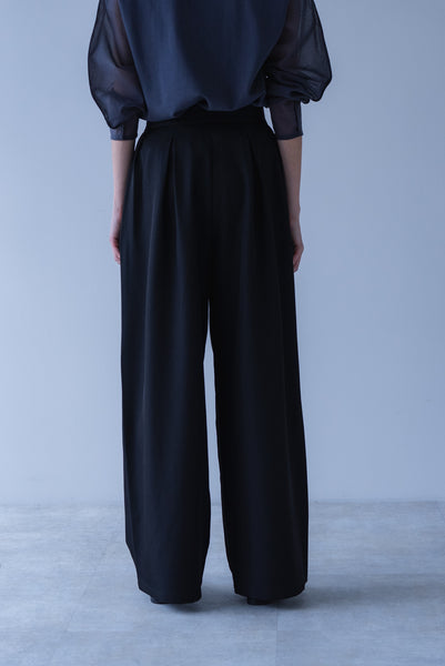 【2026年9月 POPUP】ウエストタブタックパンツ｜WAIST TAB TUCK PANTS