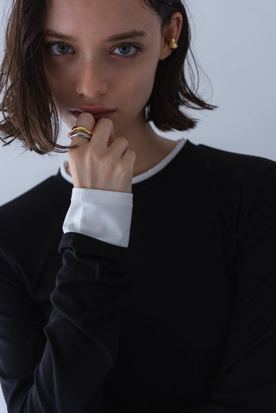 【2026年9月 POPUP】バイカラーソフトカットソー｜BICOLOR SOFT CUT AND SEW