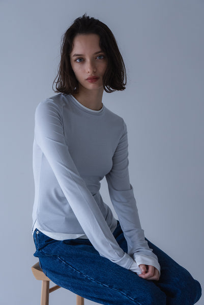 【2026年9月 POPUP】バイカラーソフトカットソー｜BICOLOR SOFT CUT AND SEW