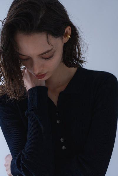 【2026年9月 POPUP】ポロ襟リブニット｜POLO RIBBED KNIT