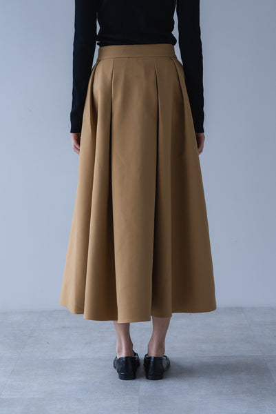 【2026年9月 POPUP】ウエストタブフレアスカート｜WAIST TAB FLARED SKIRT
