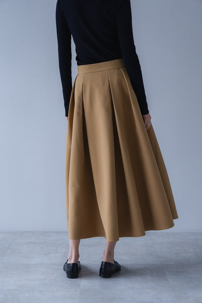 【2026年9月 POPUP】ウエストタブフレアスカート｜WAIST TAB FLARED SKIRT