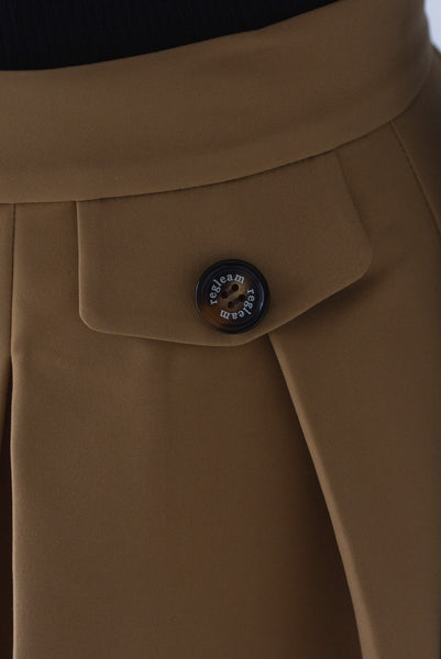 【2026年9月 POPUP】ウエストタブフレアスカート｜WAIST TAB FLARED SKIRT