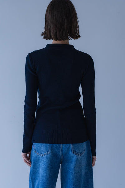 【2026年9月 POPUP】ポロ襟リブニット｜POLO RIBBED KNIT