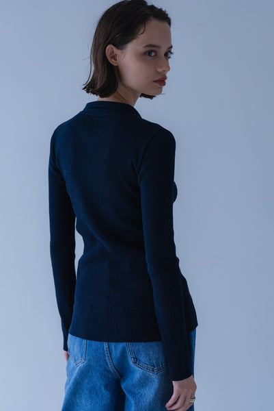 【2026年9月 POPUP】ポロ襟リブニット｜POLO RIBBED KNIT