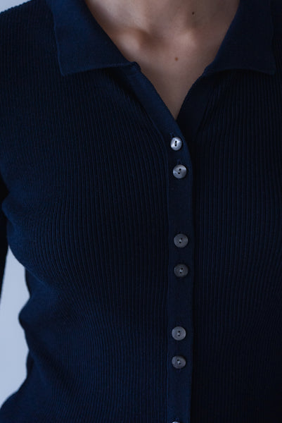 【2026年9月 POPUP】ポロ襟リブニット｜POLO RIBBED KNIT