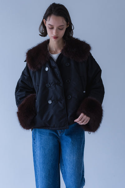 【8月26日(水)12:00〜 予約開始】ビッグファーカラーブルゾン｜BIG FUR COLLAR BLOUSON