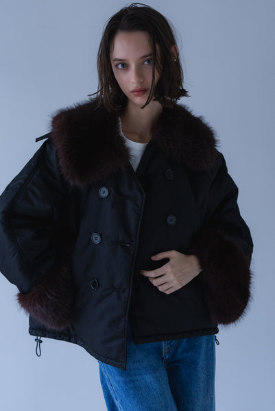 【8月26日(水)12:00〜 予約開始】ビッグファーカラーブルゾン｜BIG FUR COLLAR BLOUSON