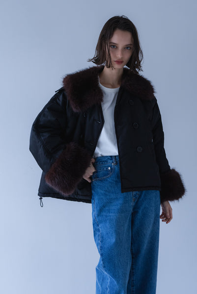 【8月26日(水)12:00〜 予約開始】ビッグファーカラーブルゾン｜BIG FUR COLLAR BLOUSON