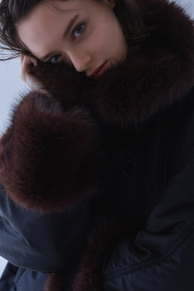 【8月26日(水)12:00〜 予約開始】ビッグファーカラーブルゾン｜BIG FUR COLLAR BLOUSON