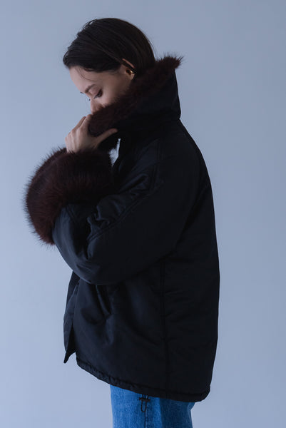 【8月26日(水)12:00〜 予約開始】ビッグファーカラーブルゾン｜BIG FUR COLLAR BLOUSON