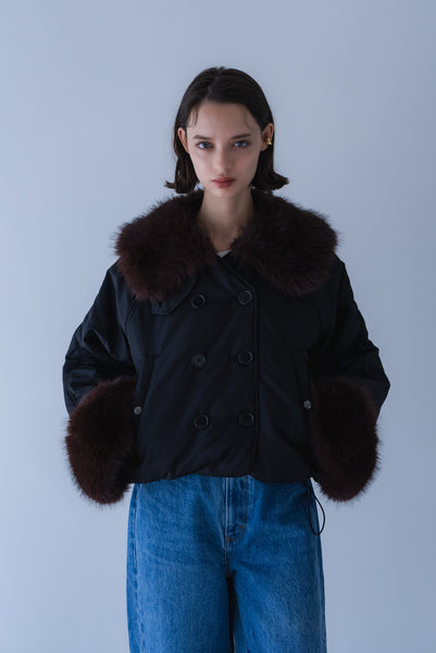 【8月26日(水)12:00〜 予約開始】ビッグファーカラーブルゾン｜BIG FUR COLLAR BLOUSON