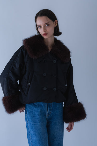 【8月26日(水)12:00〜 予約開始】ビッグファーカラーブルゾン｜BIG FUR COLLAR BLOUSON