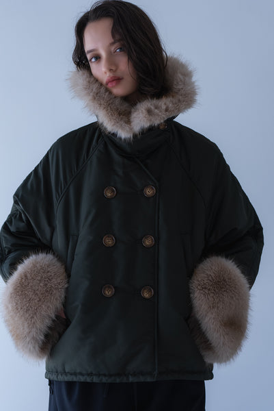【8月26日(水)12:00〜 予約開始】ビッグファーカラーブルゾン｜BIG FUR COLLAR BLOUSON