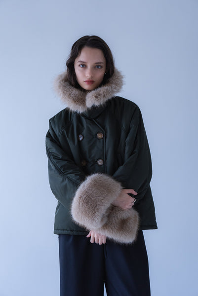 【8月26日(水)12:00〜 予約開始】ビッグファーカラーブルゾン｜BIG FUR COLLAR BLOUSON