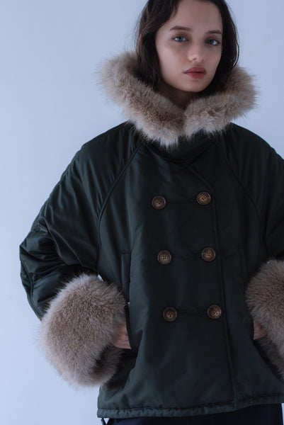 【8月26日(水)12:00〜 予約開始】ビッグファーカラーブルゾン｜BIG FUR COLLAR BLOUSON