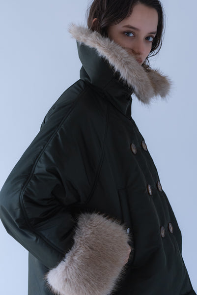 【8月26日(水)12:00〜 予約開始】ビッグファーカラーブルゾン｜BIG FUR COLLAR BLOUSON