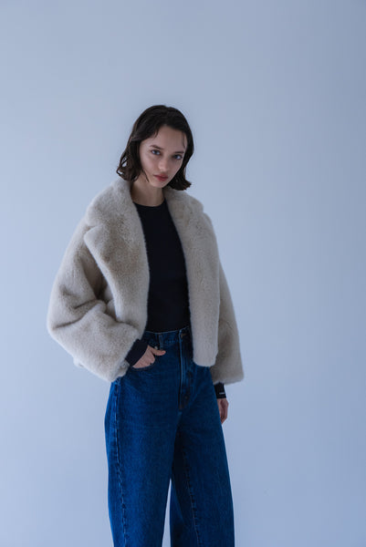 【8月26日(水)12:00〜 予約開始】ショートファージャケット｜SHORT FUR JACKET