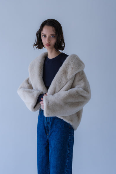 【8月26日(水)12:00〜 予約開始】ショートファージャケット｜SHORT FUR JACKET