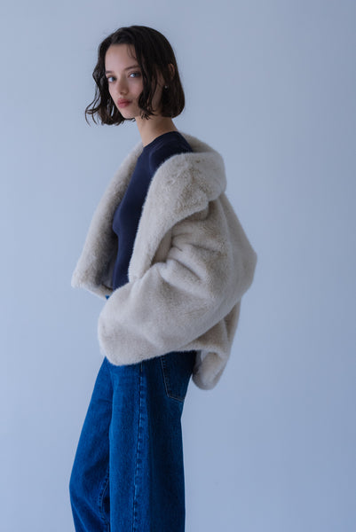 【8月26日(水)12:00〜 予約開始】ショートファージャケット｜SHORT FUR JACKET