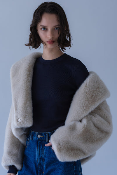 【8月26日(水)12:00〜 予約開始】ショートファージャケット｜SHORT FUR JACKET