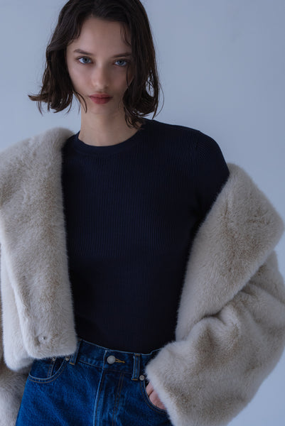 【8月26日(水)12:00〜 予約開始】ショートファージャケット｜SHORT FUR JACKET
